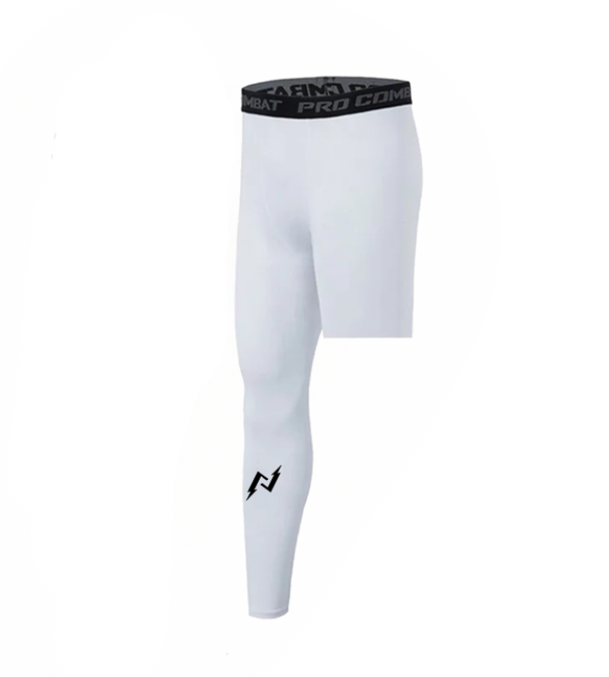  One Leg Compression Tights Youth Basketball