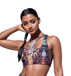 Diamond Snake Skin 2 Piece Yoga Set