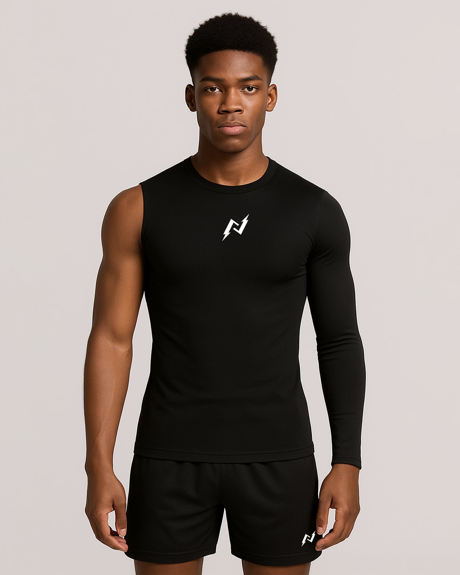 1 Arm Curry Compression Sleeve (Black)