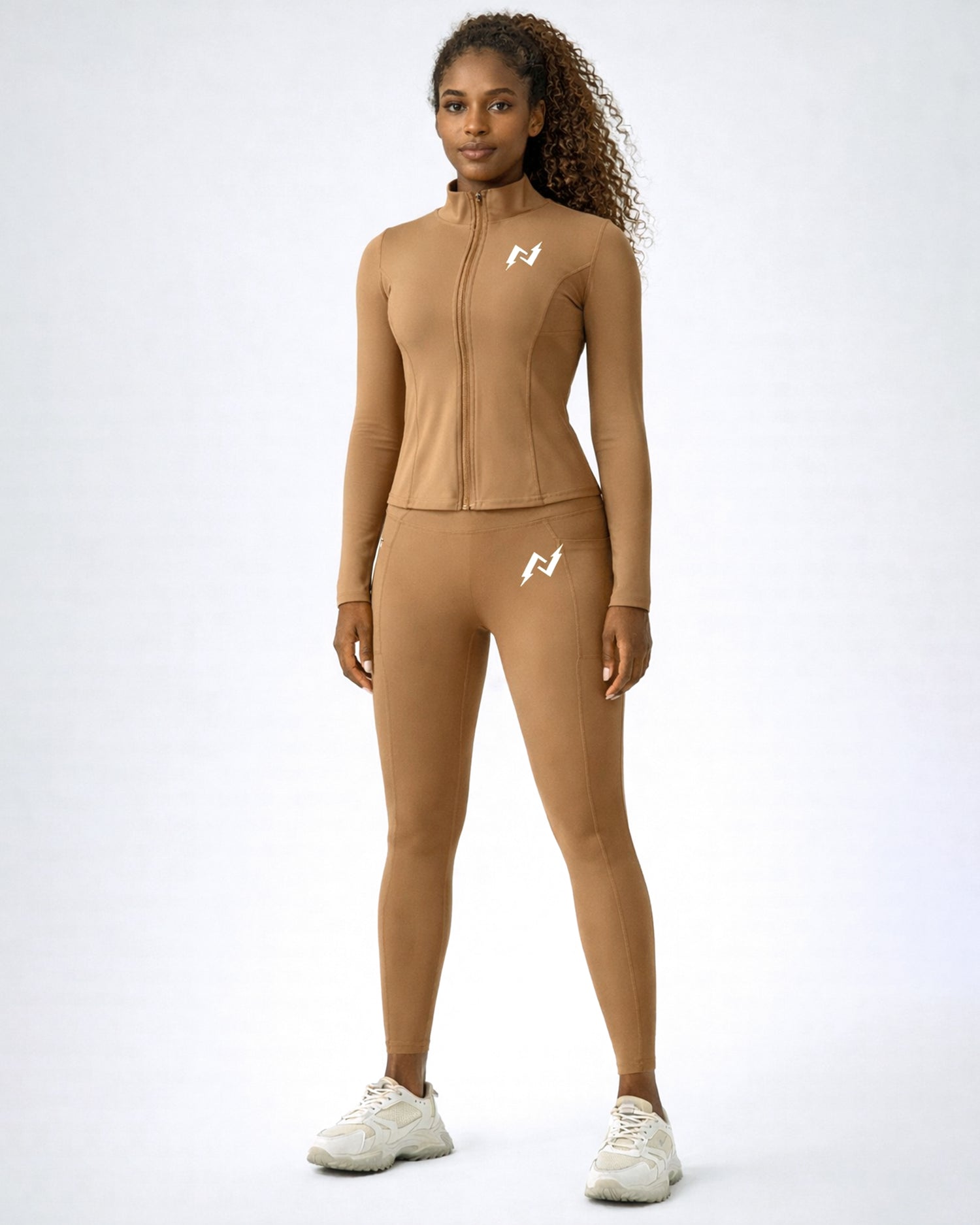 Reactive Long Sleeve Set (Brown)