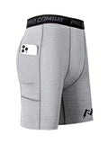 Compression Dri Fit Short Tights (Gray)