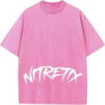 Stonewash Oversized Tee (Pink)