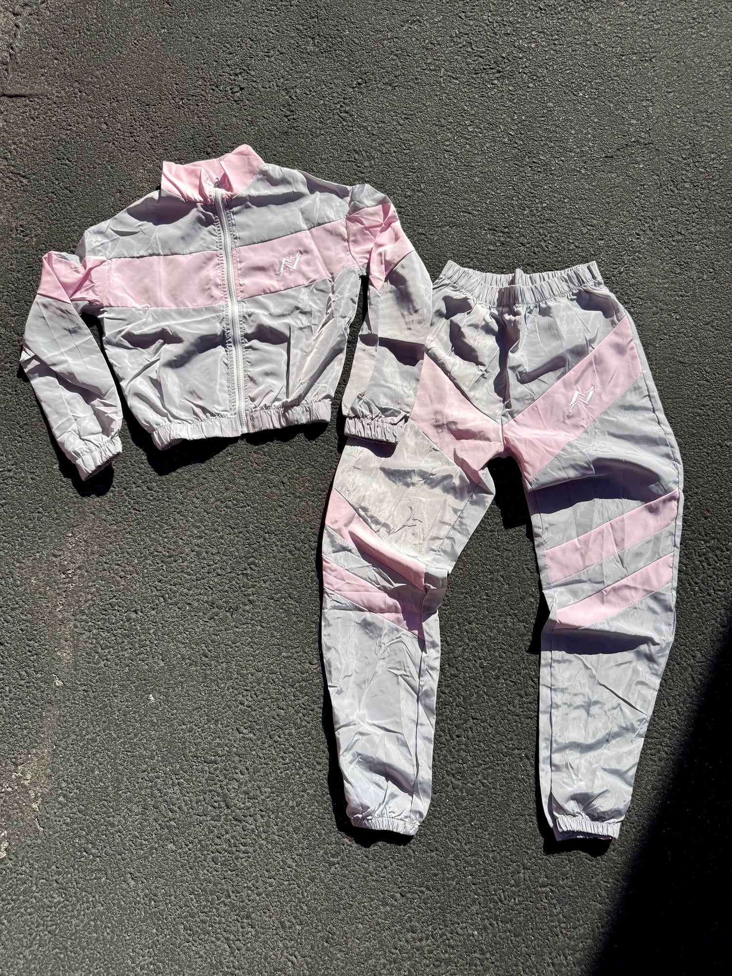 Swishy TrackSuit (pink)