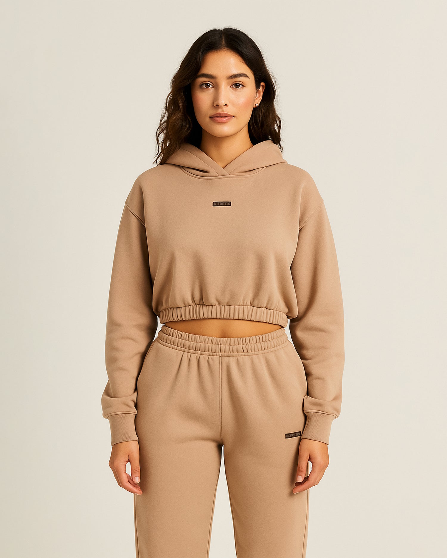 Comfort Women's Pullover Crop Sweatsuit
