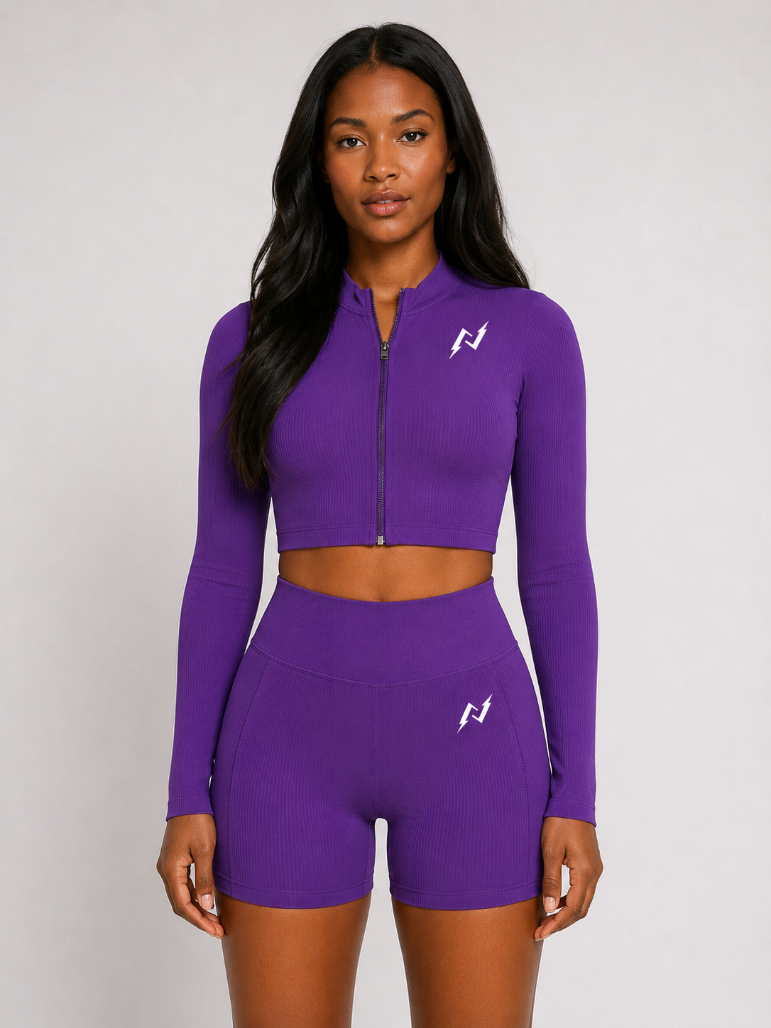 2 Piece Yoga Spring Set (Purple)
