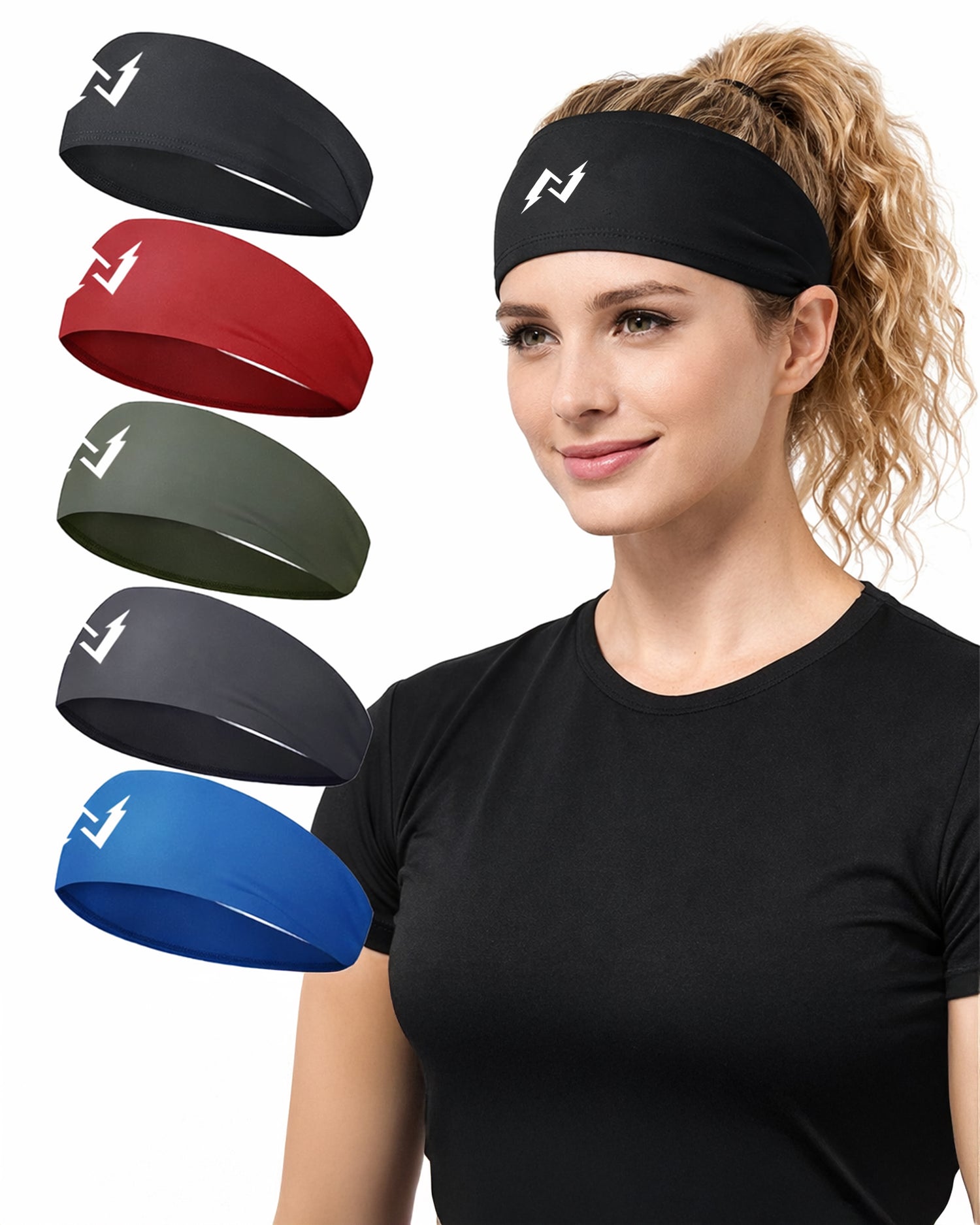Knotless Sweat Ninja Head Band