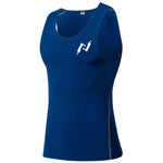 Compression Sleeveless Tank (Navy Blue)