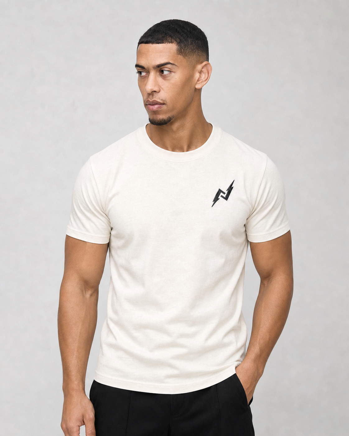Cotton Embroidery Tee
