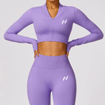 Flare 2 Piece Yoga Set (Lavender)