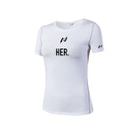 I'm HER Compression Tee (White)