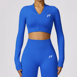 Flare 2 Piece Yoga Set (Blue)