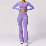 Flare 2 Piece Yoga Set (Lavender)