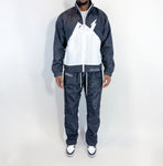 Nitreck Flare Track Suit (Navy Blue)