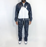 Nitreck Flare Track Suit (Navy Blue)