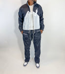 Nitreck Flare Track Suit (Navy Blue)