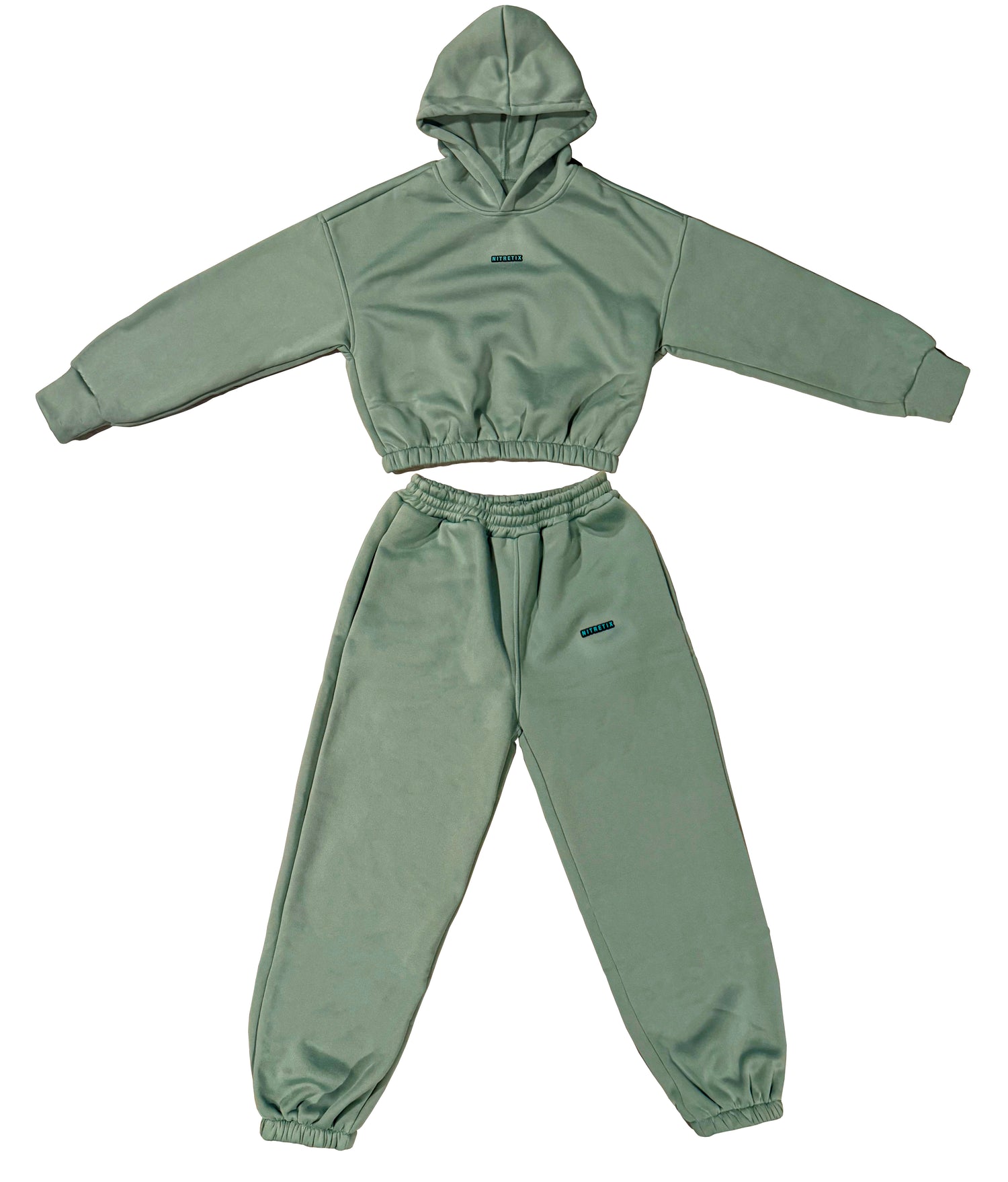 Comfort Women's Pullover Crop Sweatsuit