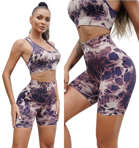 Tye Die 2 Piece Yoga Set