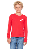 Kids Long Sleeve Cotton Slim Fit Tee