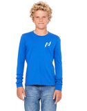 Kids Long Sleeve Cotton Slim Fit Tee