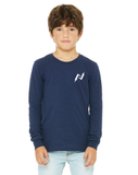 Kids Long Sleeve Cotton Slim Fit Tee