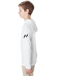 Kids Hooded Long Sleeve Dri Fit Tee