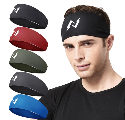 Knotless Sweat Ninja Head Band (Multi-Color)