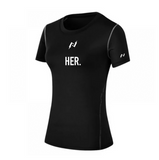 I'm HER Compression Tee (Black)