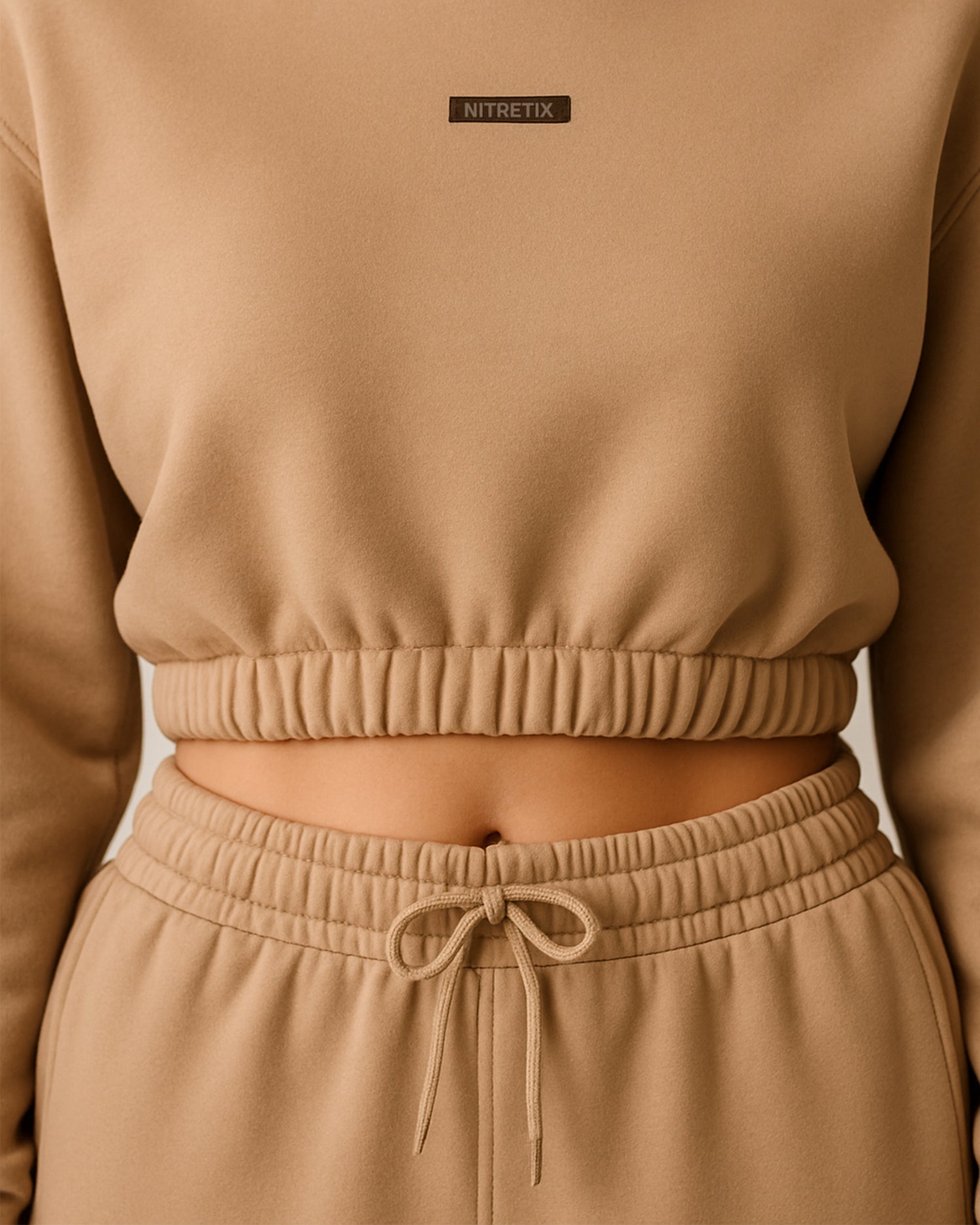 Comfort Women's Pullover Crop Sweatsuit