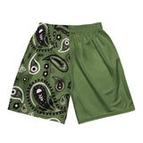 Green Bandana Shorts