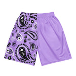 Purple Bandana Mesh shorts