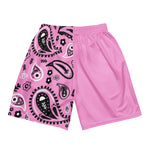 Pink Bandana Mesh shorts