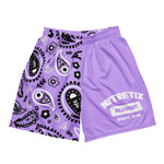 Purple Bandana Mesh shorts