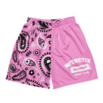 Pink Bandana Mesh shorts