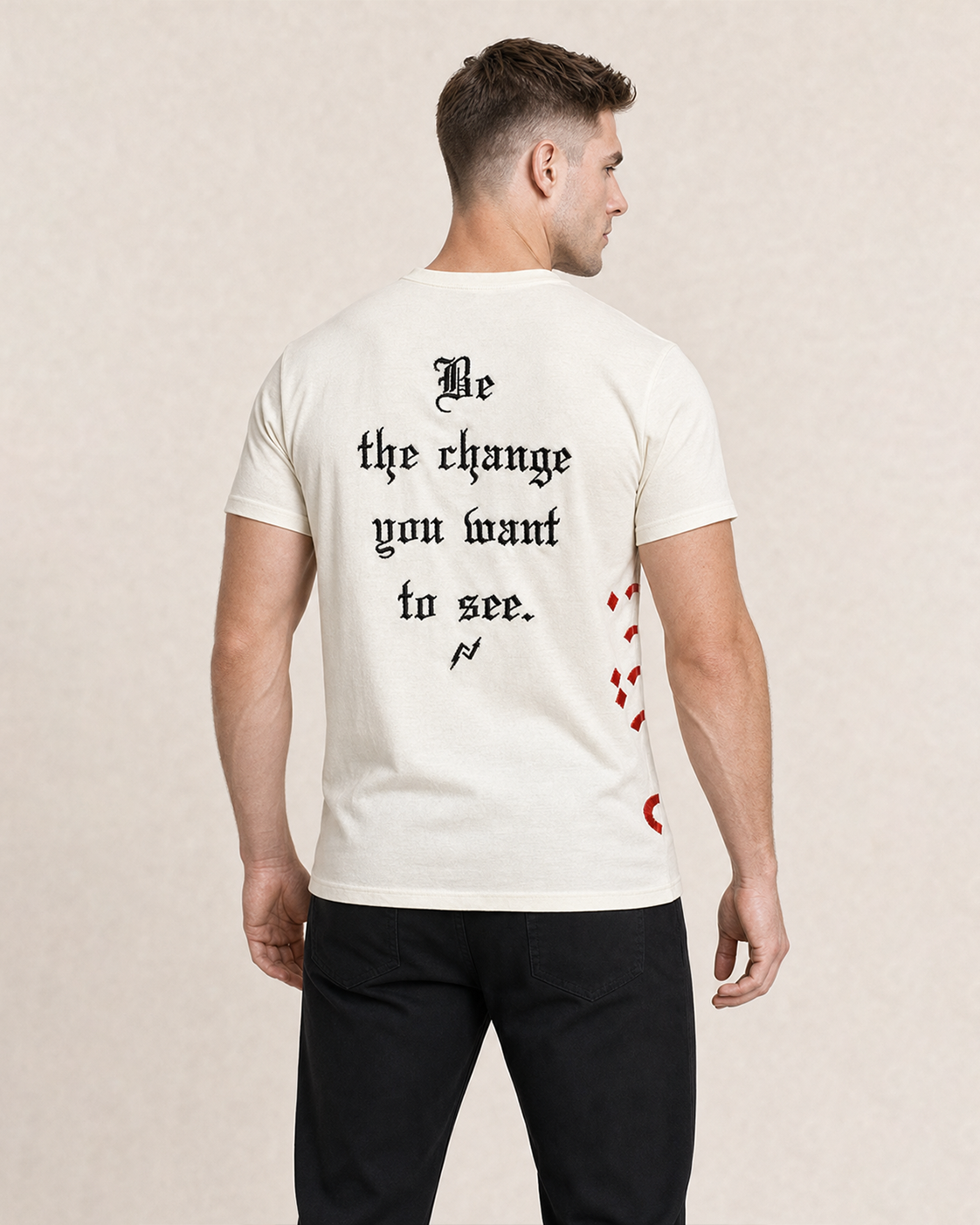Change Tee "Cream"