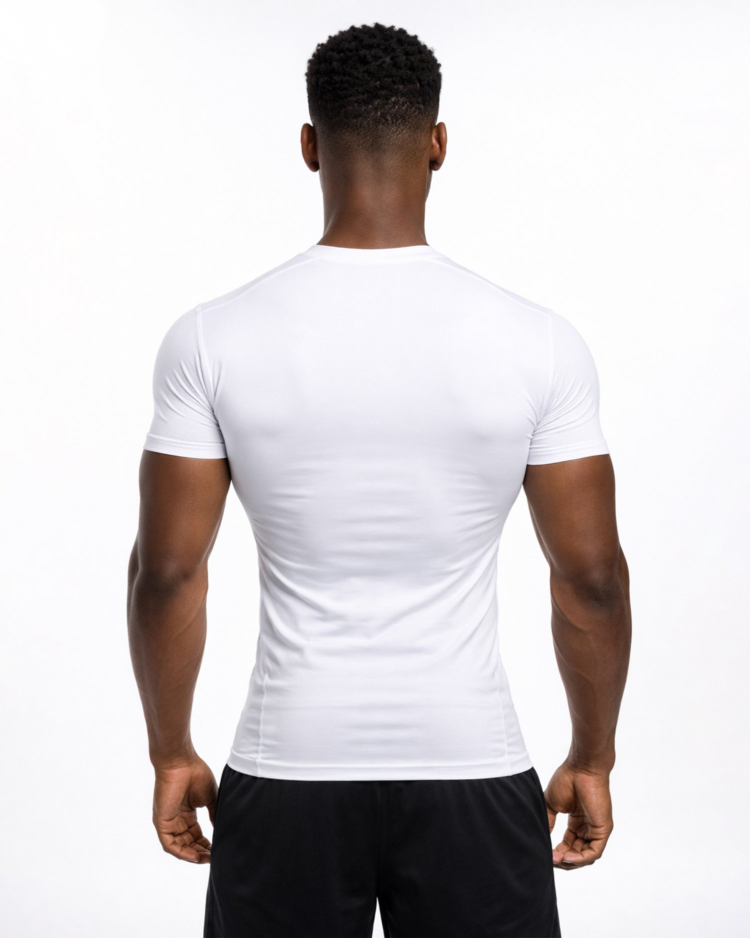 Compression Dry-Fit Tee White