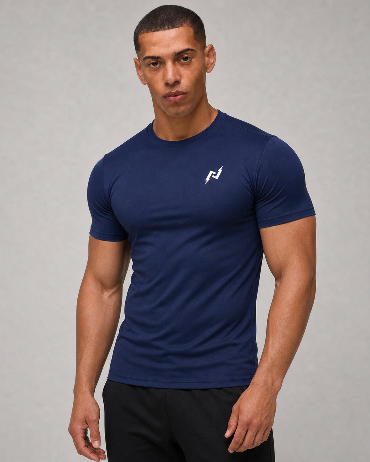Compression Dry-Fit Tee Navy Blue