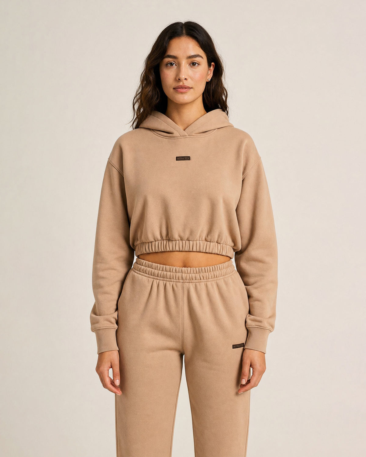 Comfort Women's Pullover Crop Sweatsuit