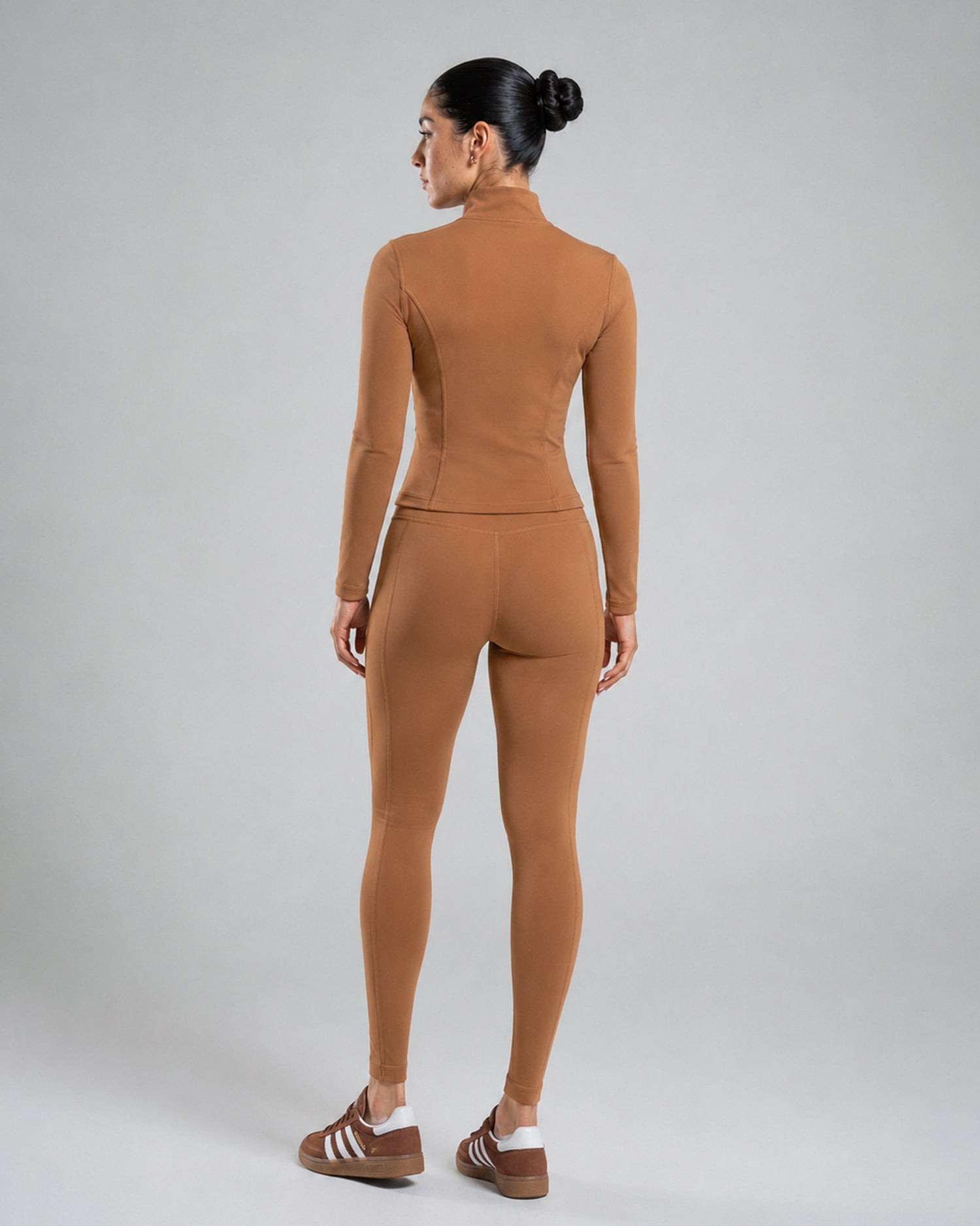 Reactive Long Sleeve Set (Brown)