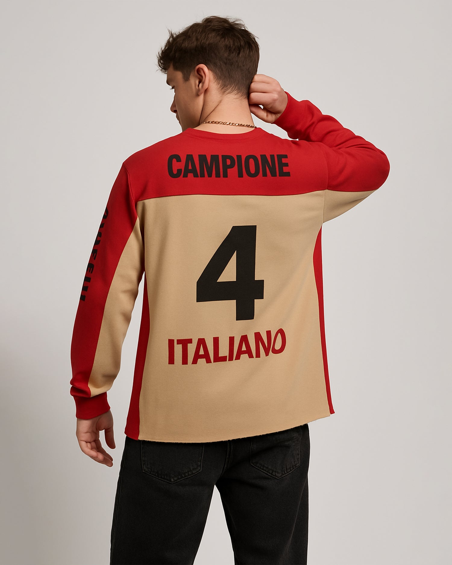 “Campione Italiano” Vintage Terry Long Sleeve