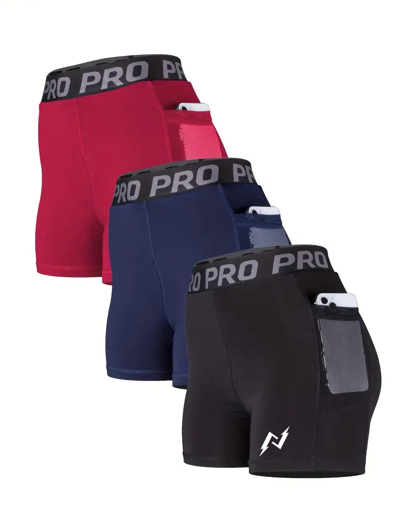 Women's Compressed Waist Short Tights