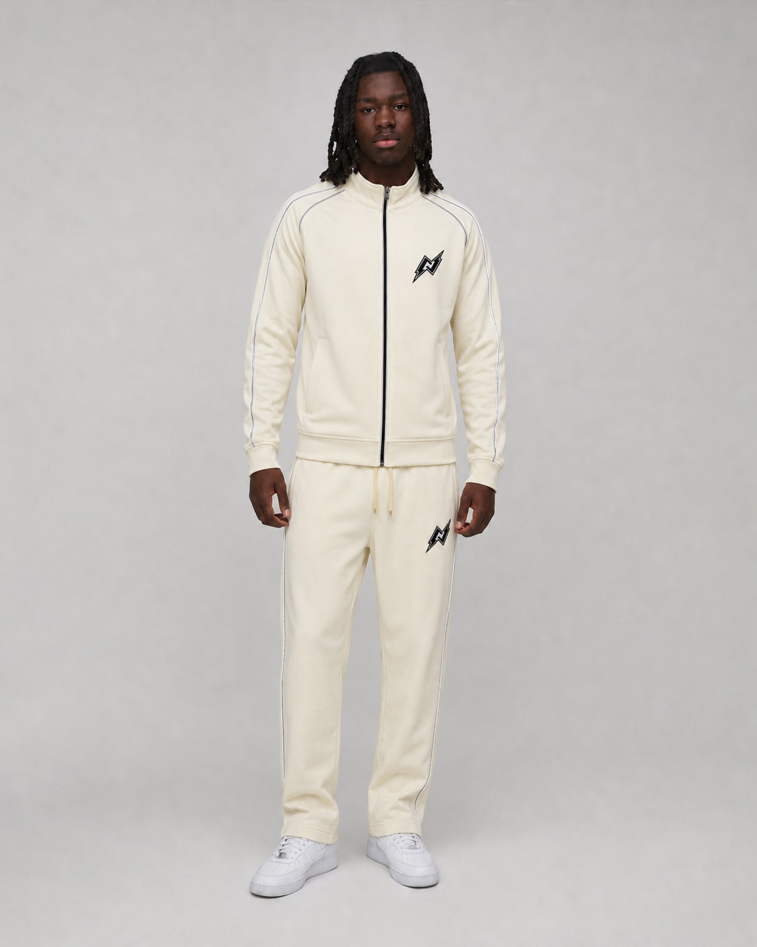 Voltage Tracksuit (Cream)
