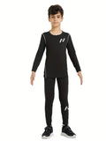 Kids Youth Compression Pants (Black)