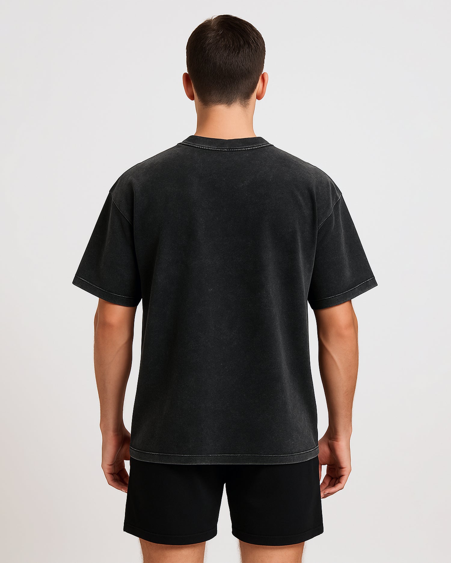 Stonewash Oversized Minimal Tee
