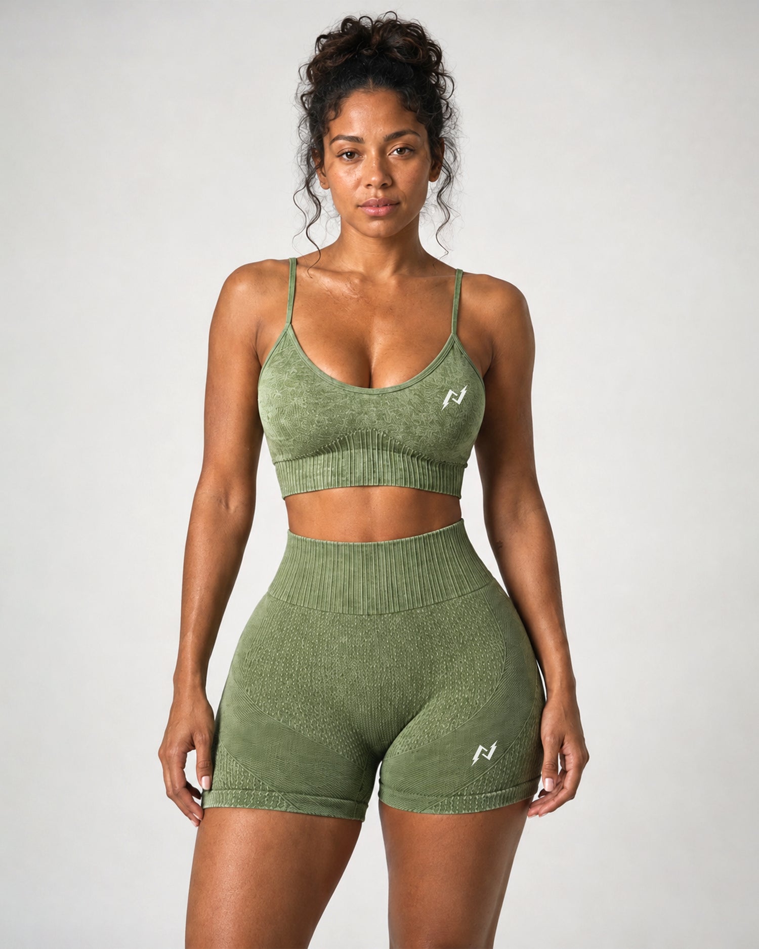 Sage Seamless Sculpt Yoga Set