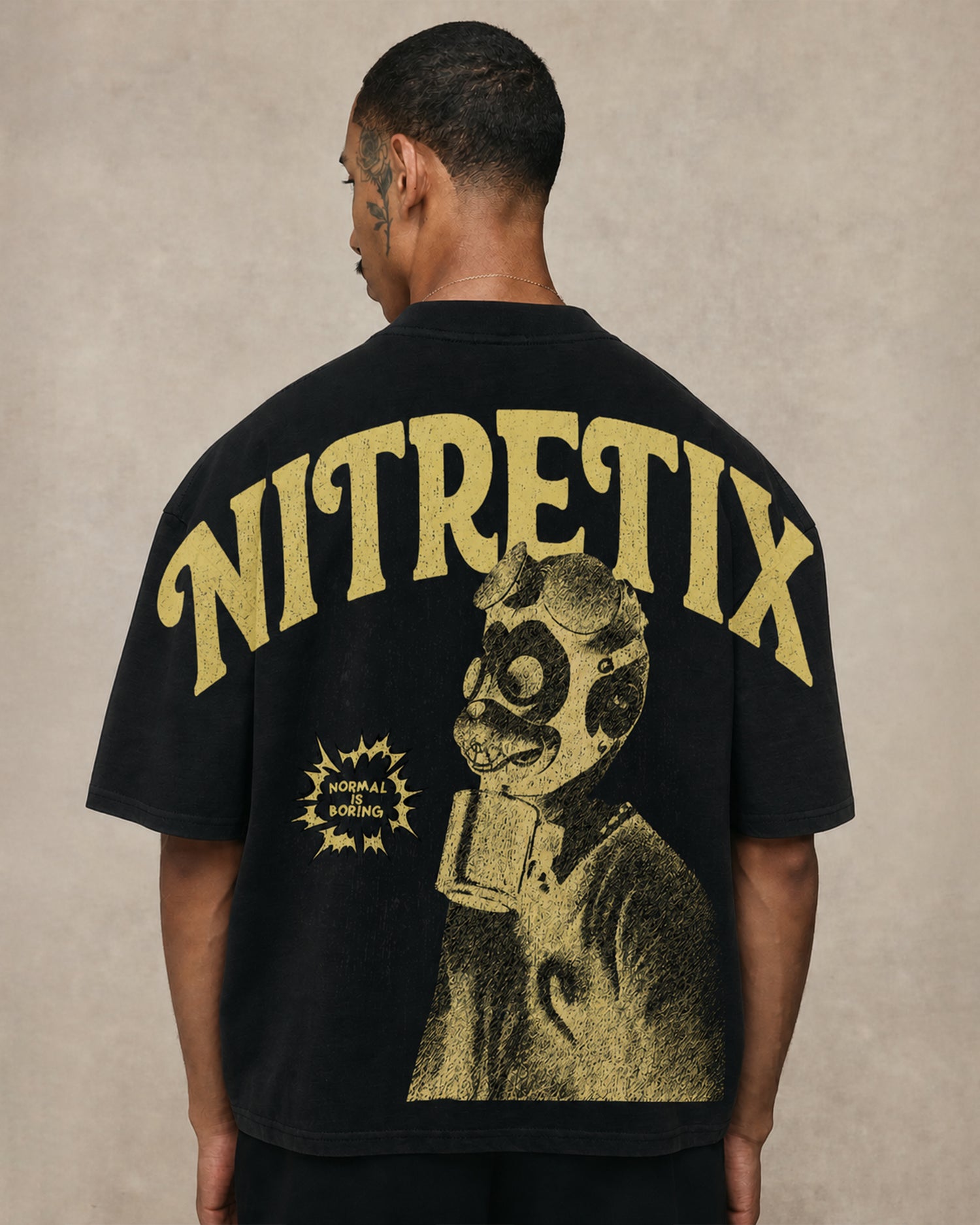"Normal Is Boring" Oversize Tee