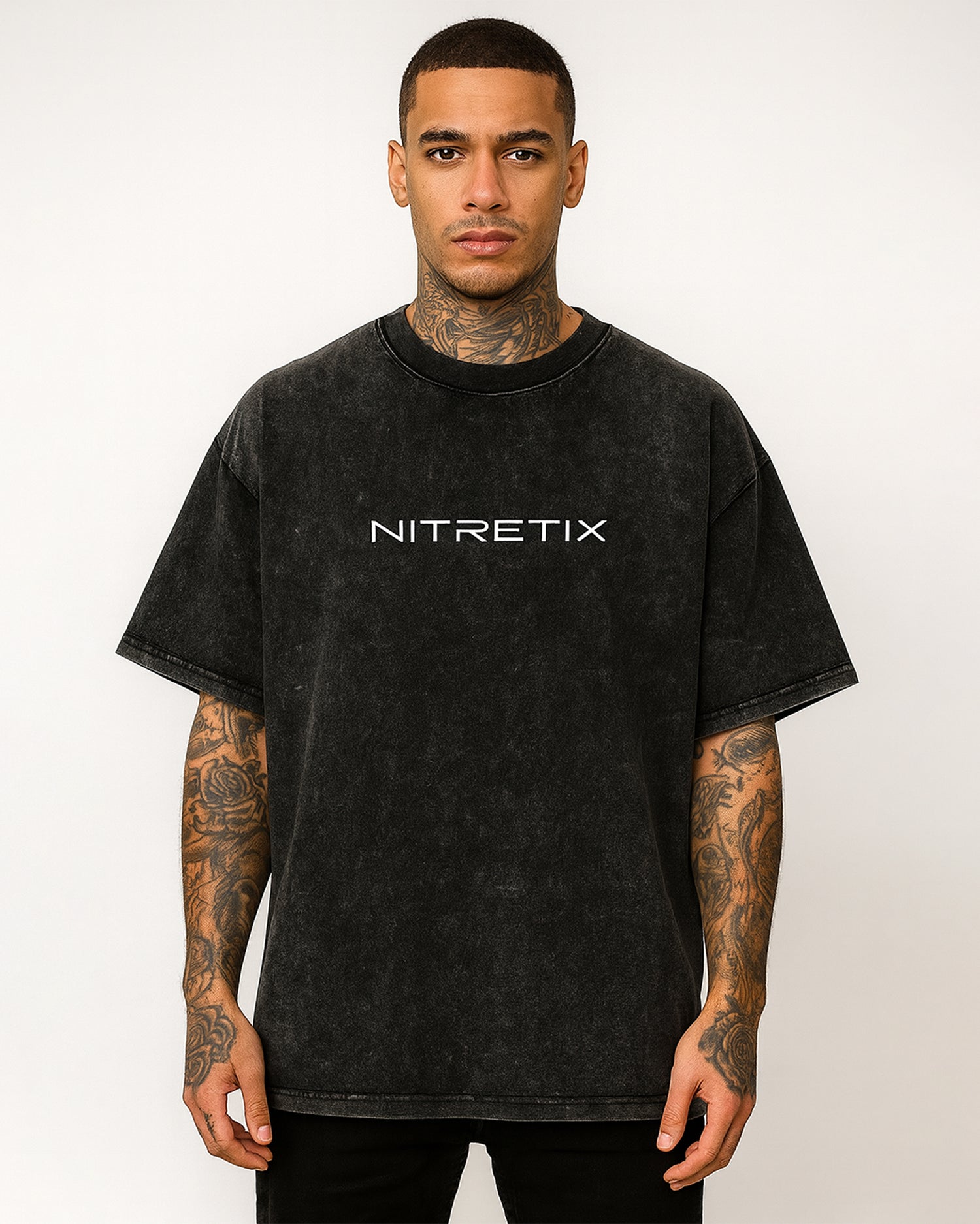 Stonewash Oversized Minimal Tee