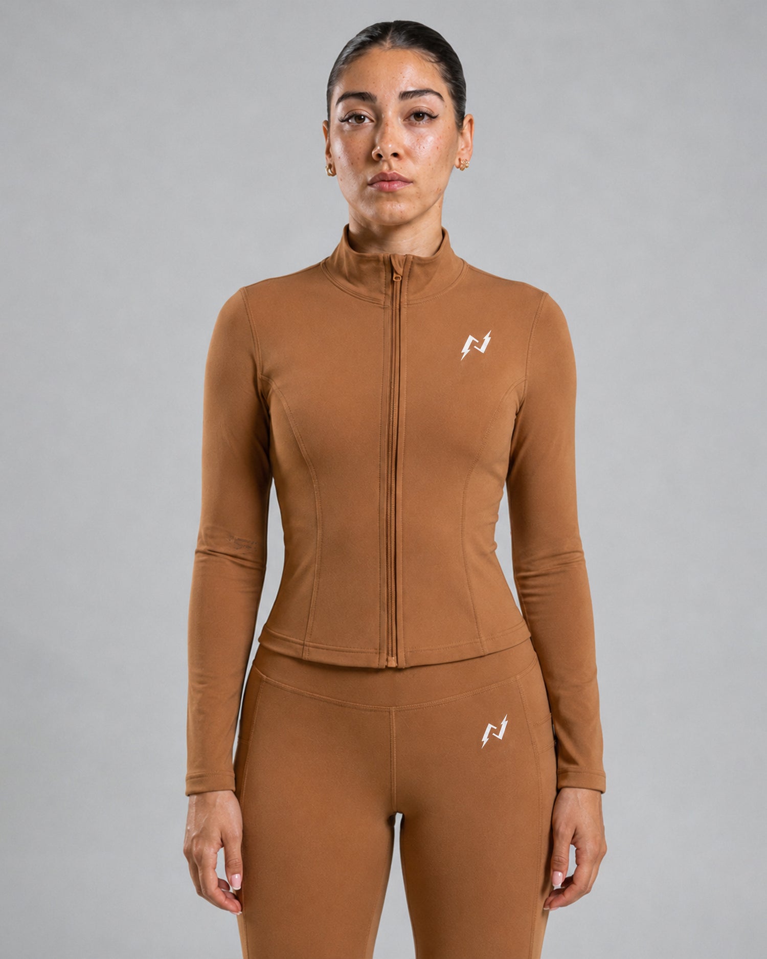 Reactive Long Sleeve Set (Brown)