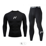 Compression Long Sleeve Top Black