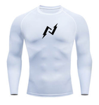 Compression Long Sleeve Top White