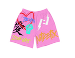 Love Wins Shorts Pink